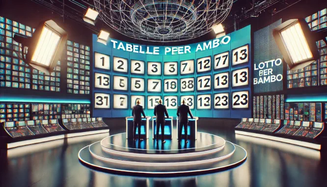 Tabelle per ambo del 16/01/2025