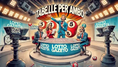 Tabelle per ambo del 18/01/2025