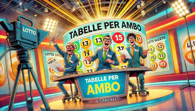 Tabelle per ambo del 23/01/2025