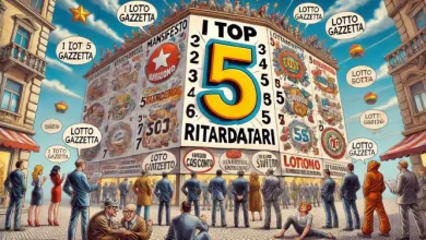 I Top 5 Ritardatari del 09/01/2025