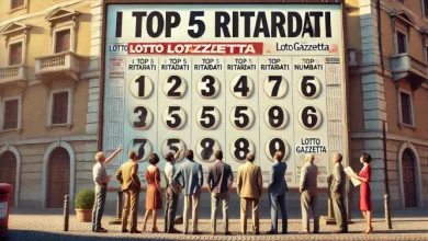 I Top 5 Ritardatari del 11/01/2025