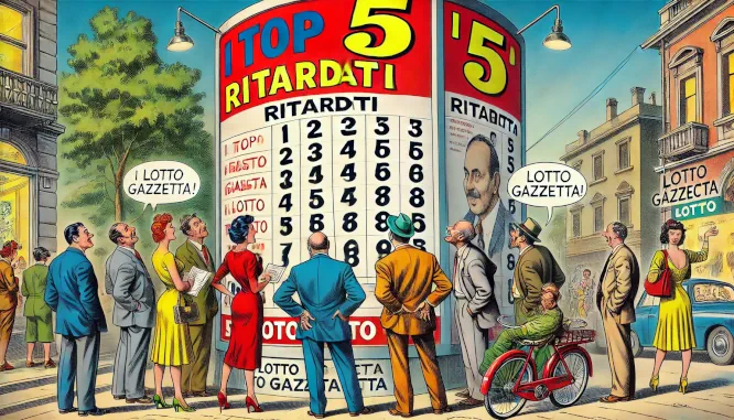 I Top 5 Ritardatari del 23/01/2025