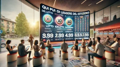 Lotto 10eLotto Superenalotto di 16/01/2025