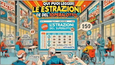 Lotto 10eLotto Superenalotto di 25/01/2025