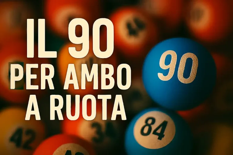 IL 90 per ambo a ruota del 29/01/2026