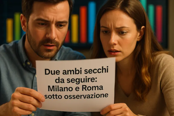 Due ambi secchi da seguire