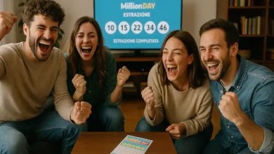 MillionDay e MillionDayExtra di 26/04/2025