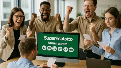 Estrazioni Superenalotto del 26/04/2025