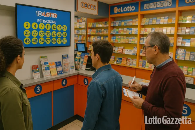 Estrazioni del 10eLotto del 16/05/2025
