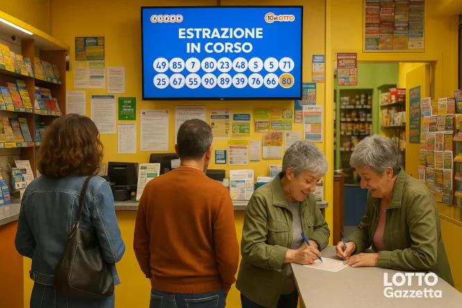 Estrazioni del 10eLotto del 22/05/2025