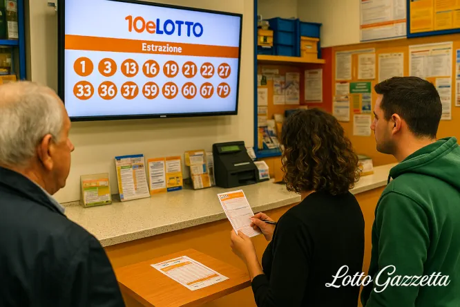 Estrazioni del 10eLotto del 23/05/2025