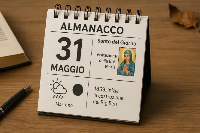 Almanacco e Numeri del Giorno: 31 Maggio 2025