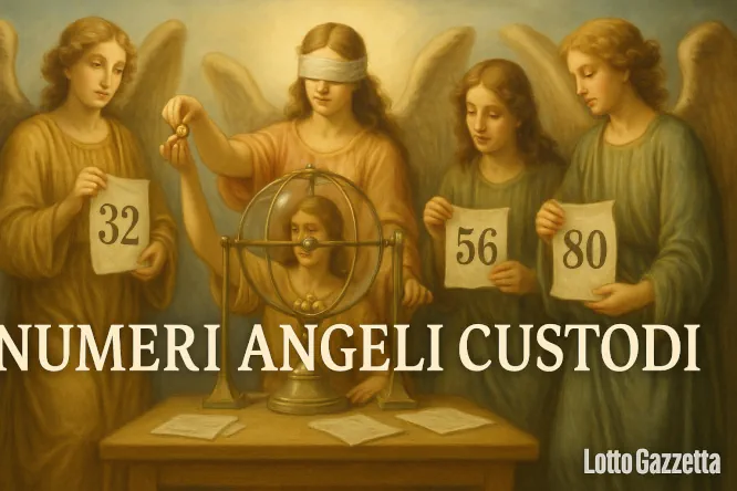 NUMERI DEGLI ANGELI CUSTODI del 16/05/2025