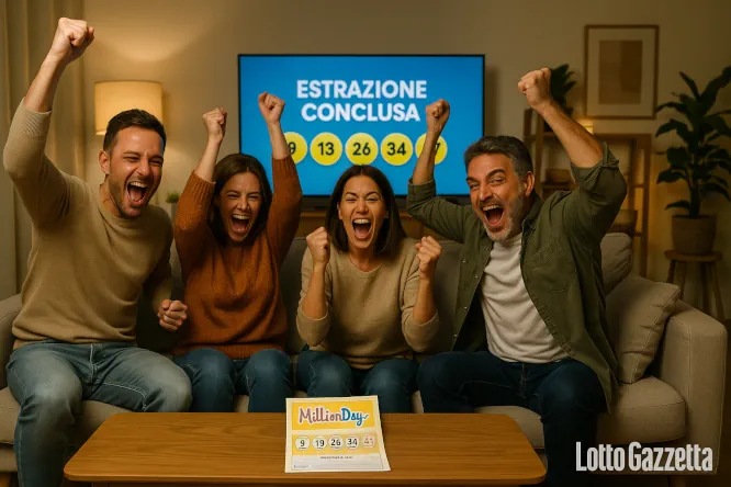 MillionDay e MillionDayExtra di 22/05/2025