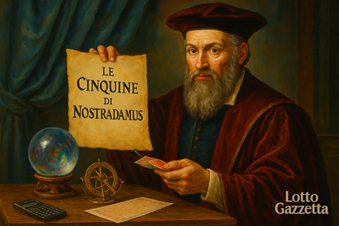 Le cinquine di NOSTRADAMUS del 16/05/2025