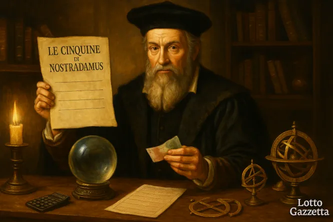 Le cinquine di NOSTRADAMUS del 20/05/2025