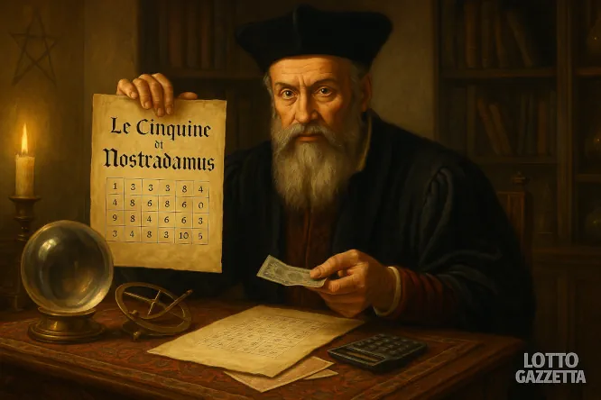 Le cinquine di NOSTRADAMUS del 22/05/2025