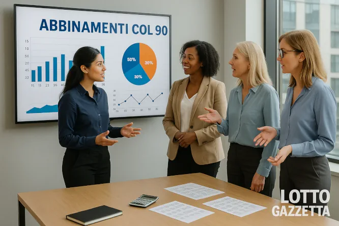 Gli abbinamenti con il 90 del 23/05/2025