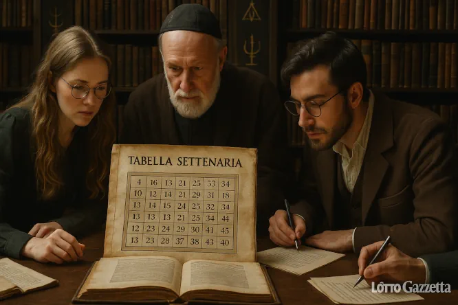 La Tabella SETTENARIA per il 16/05/2025