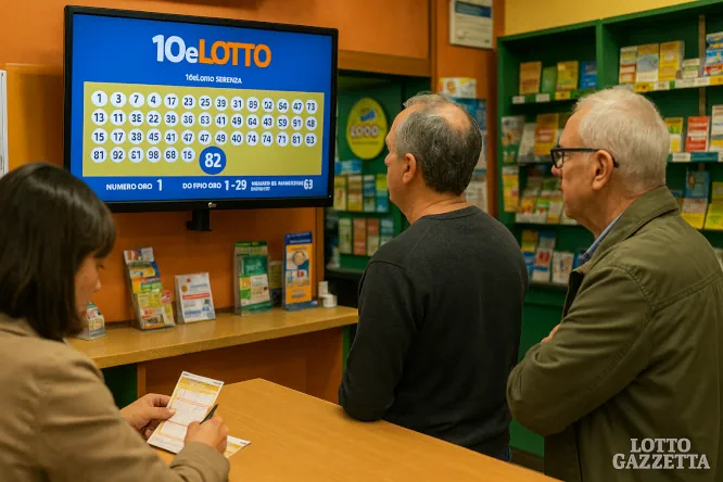 Estrazioni del 10eLotto del 05/06/2025