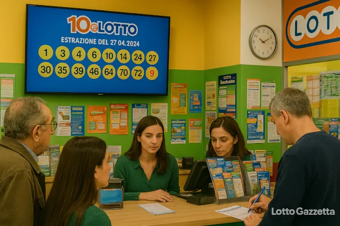 Estrazioni del 10eLotto del 10/06/2025