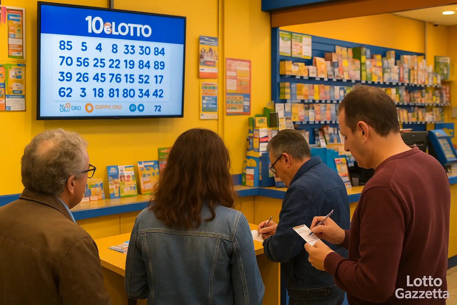 Estrazioni del 10eLotto del 12/06/2025