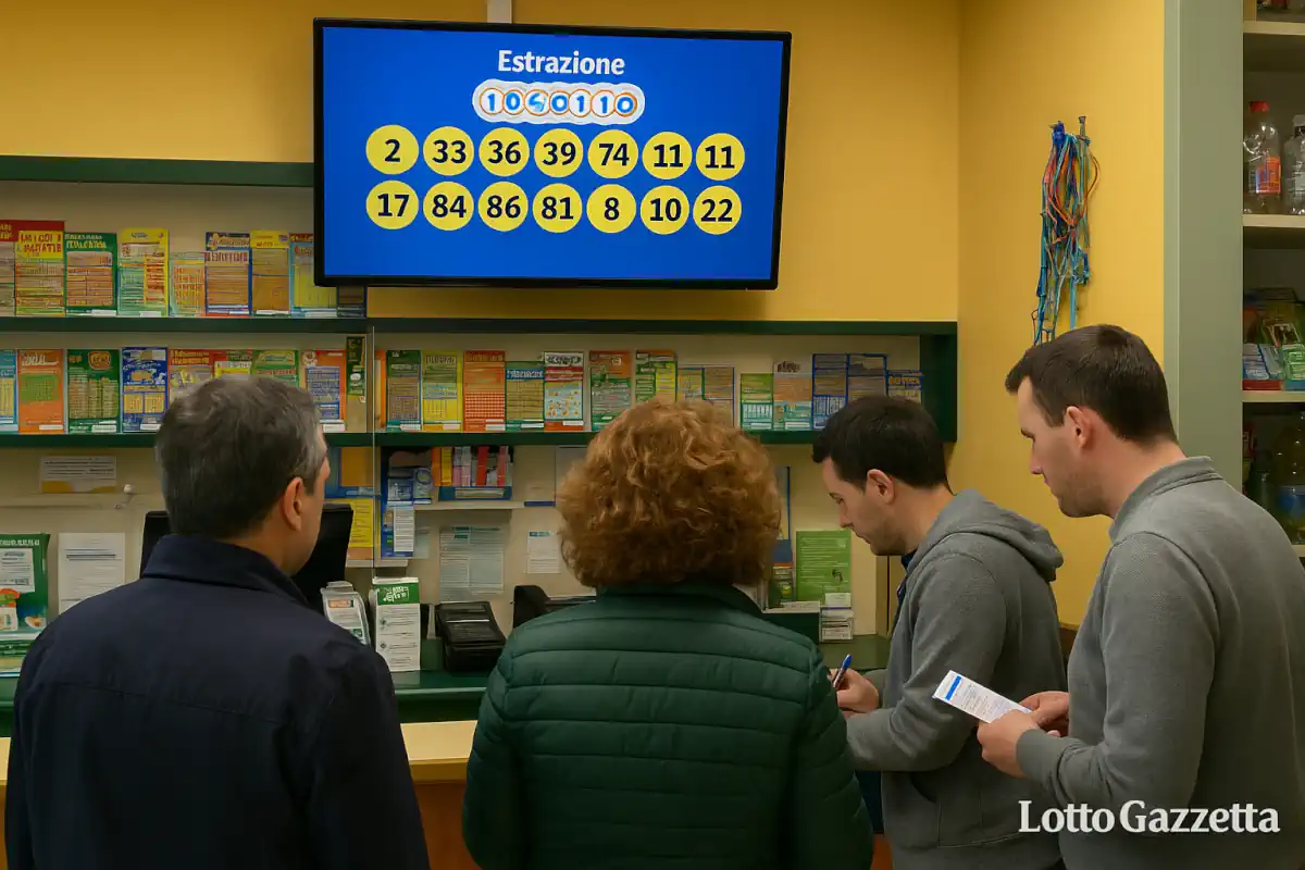 Estrazioni del 10eLotto del 14/06/2025