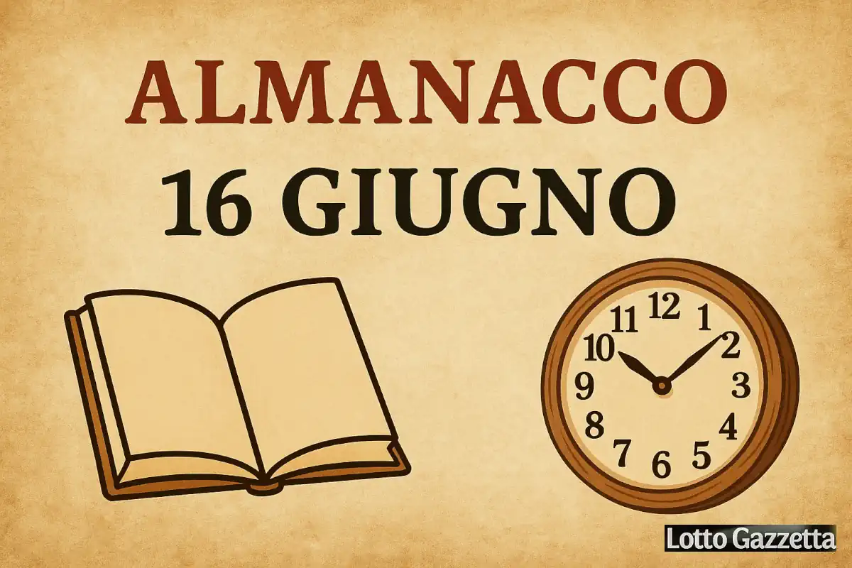 Almanacco del giorno del 16 giugno