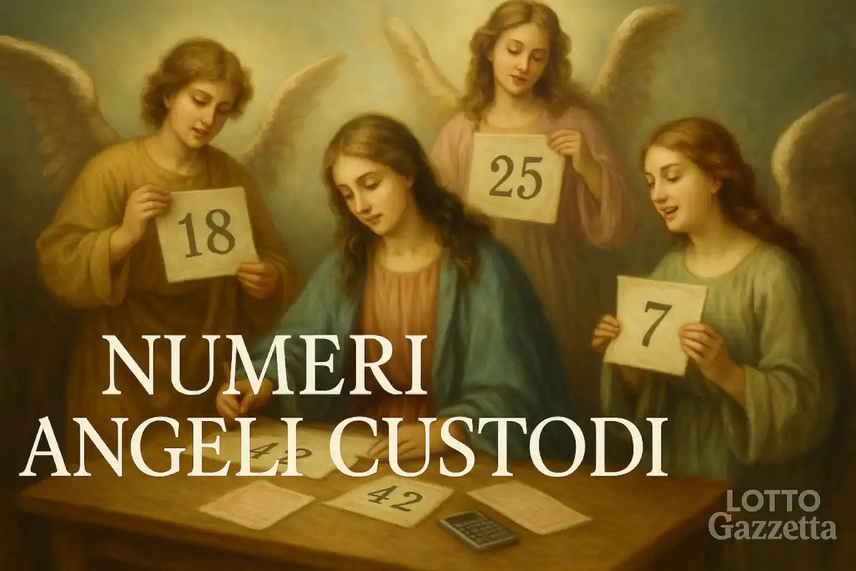 NUMERI DEGLI ANGELI CUSTODI del 03/07/2025
