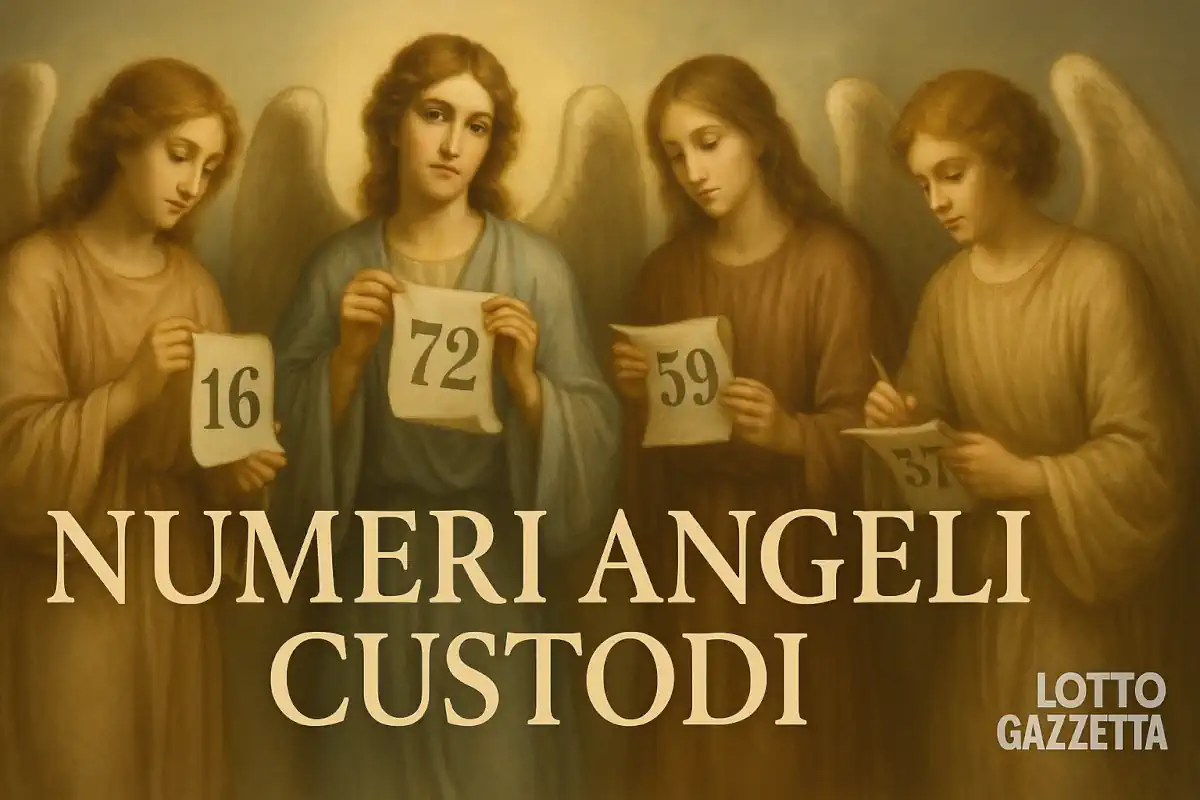 NUMERI DEGLI ANGELI CUSTODI del 17/06/2025