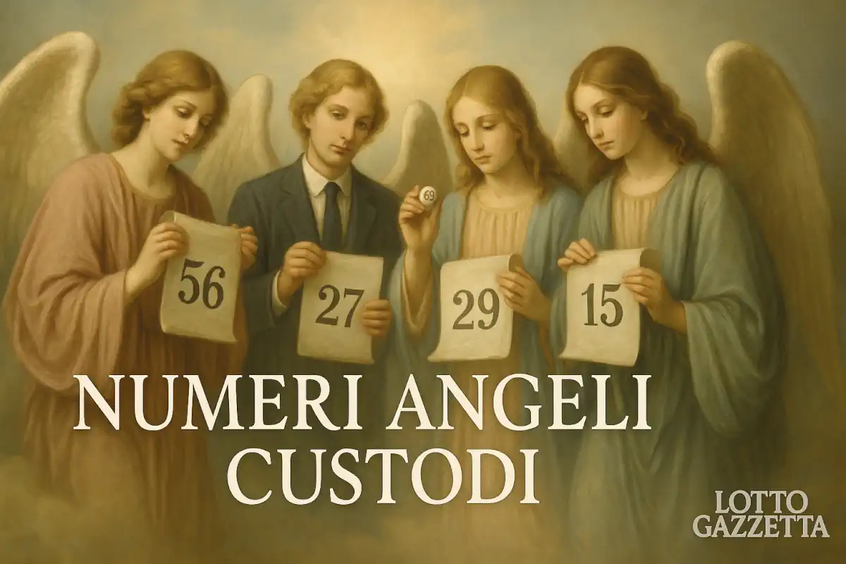 NUMERI DEGLI ANGELI CUSTODI del 21/06/2025