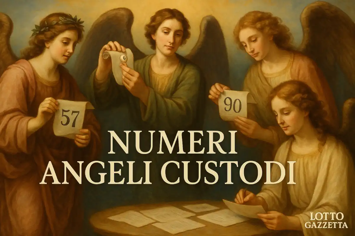 NUMERI DEGLI ANGELI CUSTODI del 26/06/2025