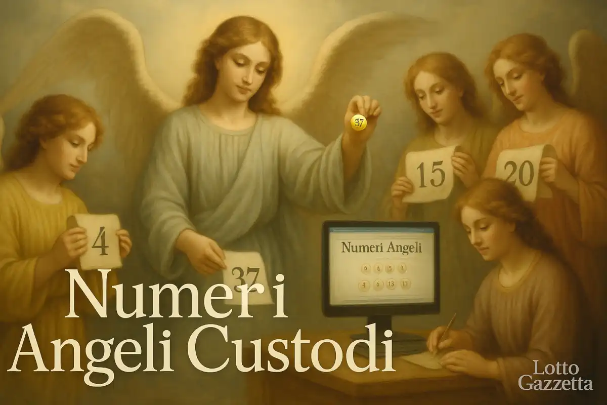 NUMERI DEGLI ANGELI CUSTODI del 27/06/2025
