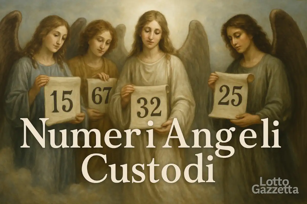 NUMERI DEGLI ANGELI CUSTODI del 28/06/2025