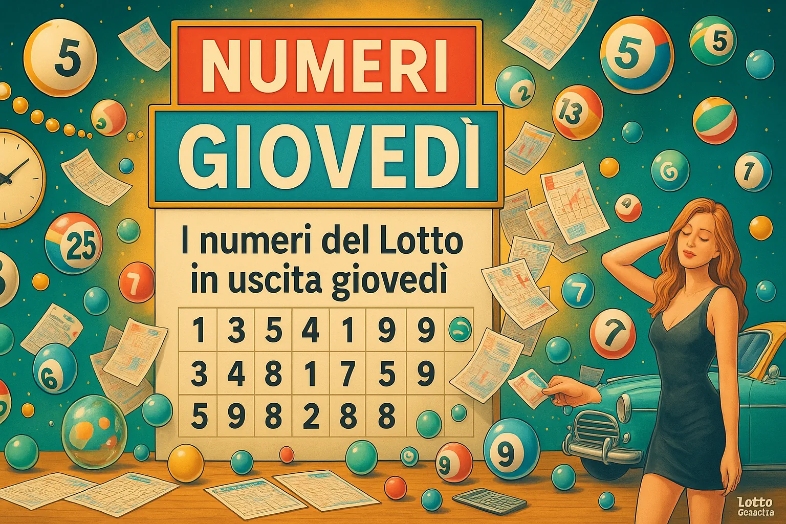 Numeri Lotto di Giovedì 12/05/2025