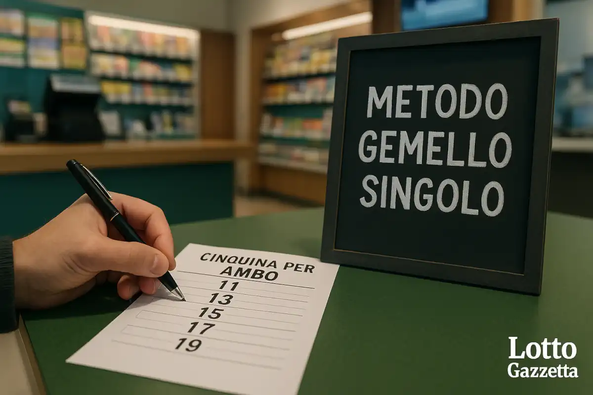 Metodo della cinquina per ambo: semplicità che paga 6 Metodo della cinquina per ambo: semplicità che paga