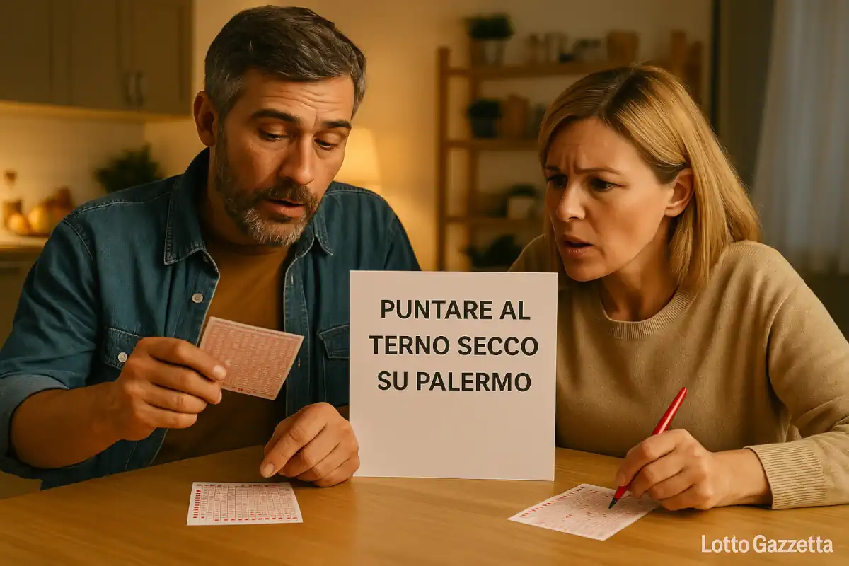 Terno secco a Palermo: il metodo mensile che stupisce