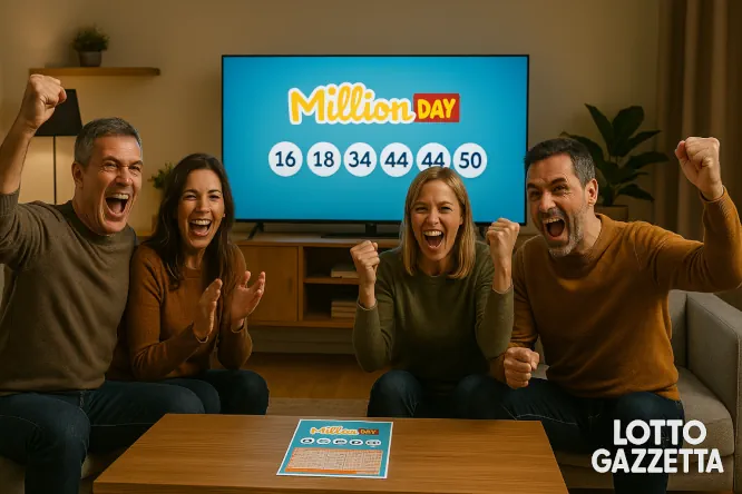 MillionDay e MillionDayExtra di 06/06/2025