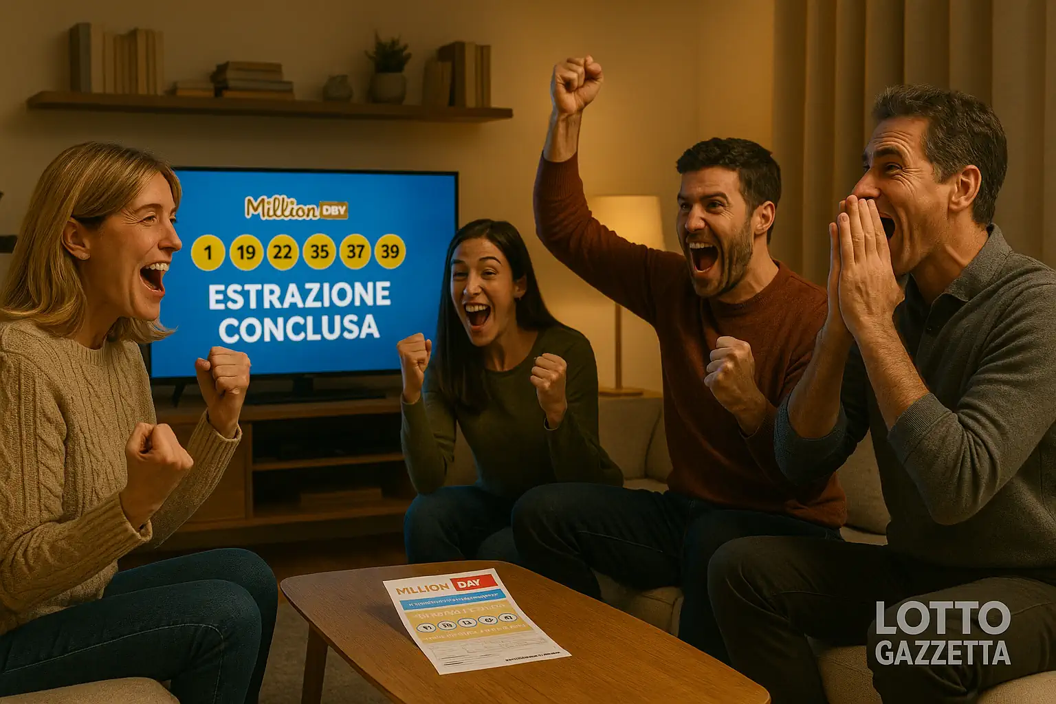 MillionDay e MillionDayExtra di 12/06/2025