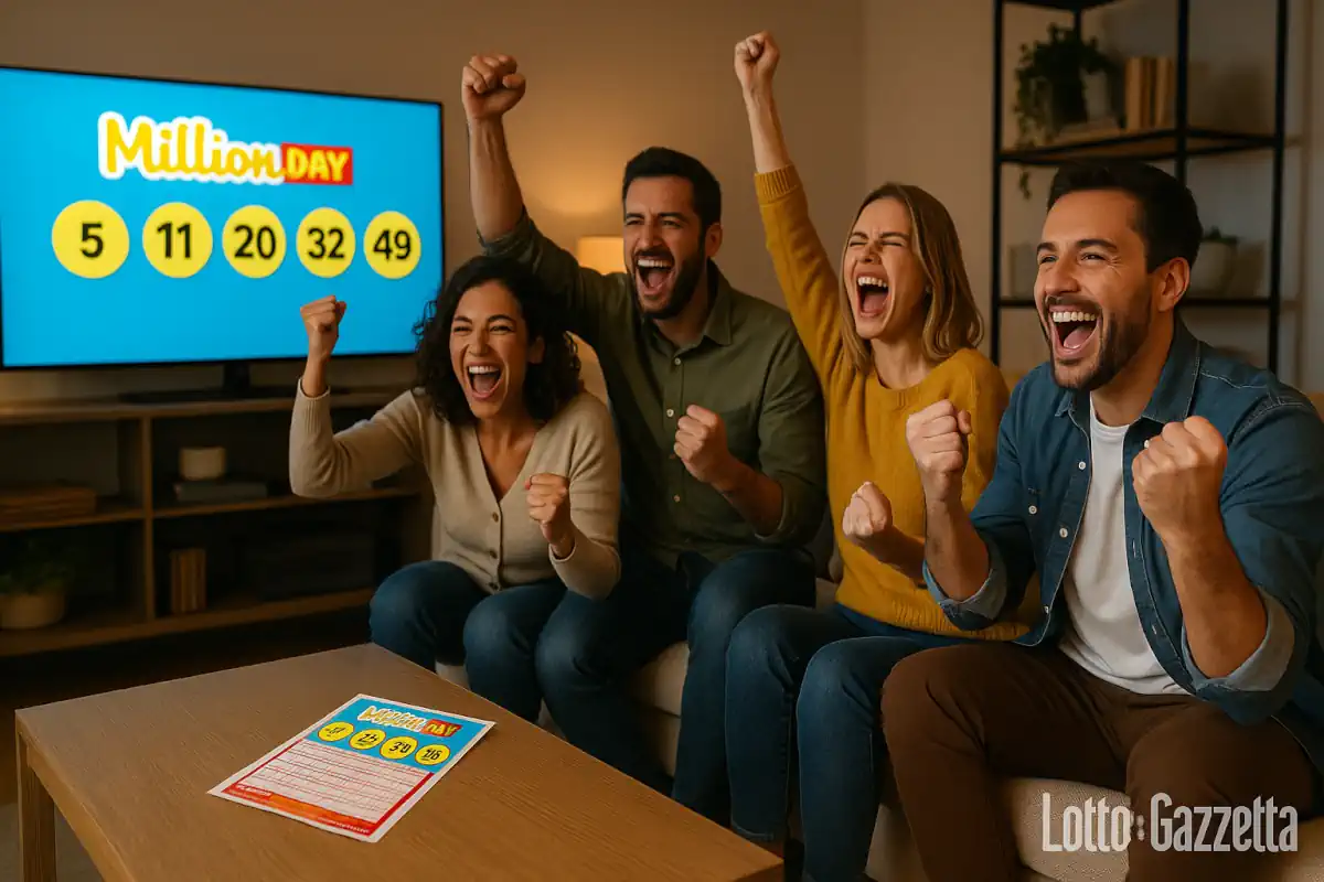 MillionDay e MillionDayExtra di 14/06/2025