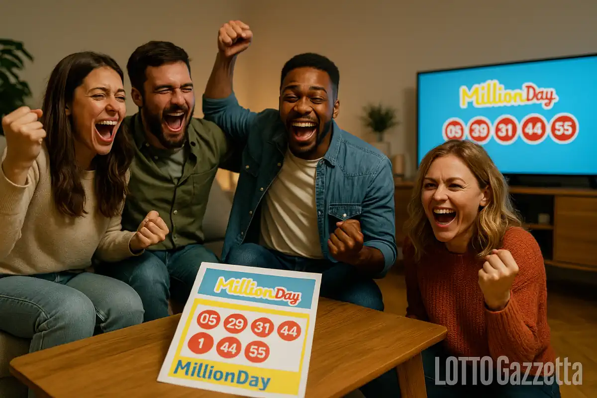 MillionDay e MillionDayExtra di 21/06/2025