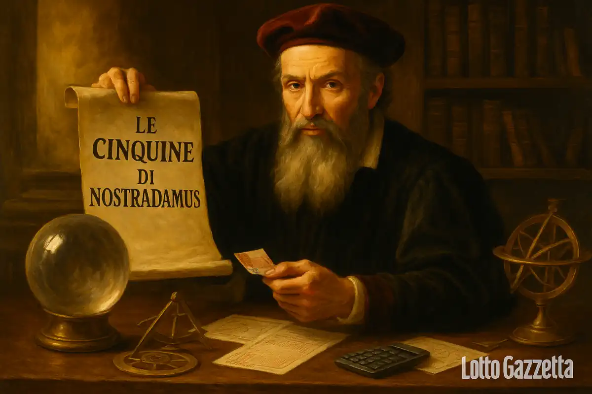 Le cinquine di NOSTRADAMUS del 19/06/2025