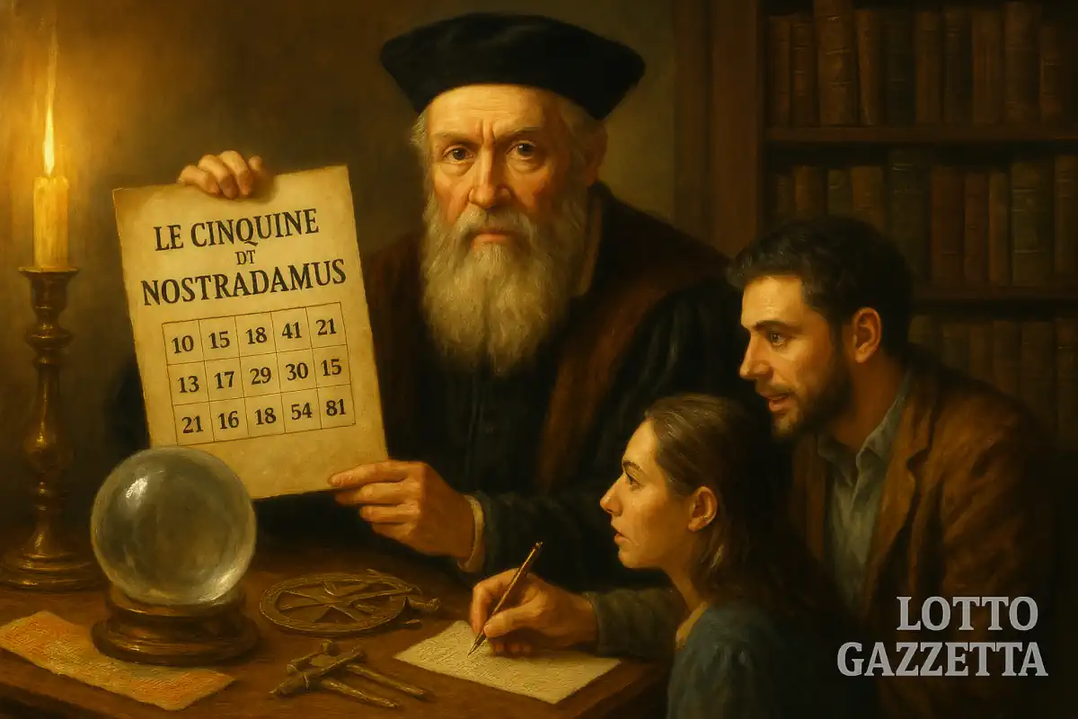 Le cinquine di NOSTRADAMUS del 20/06/2025