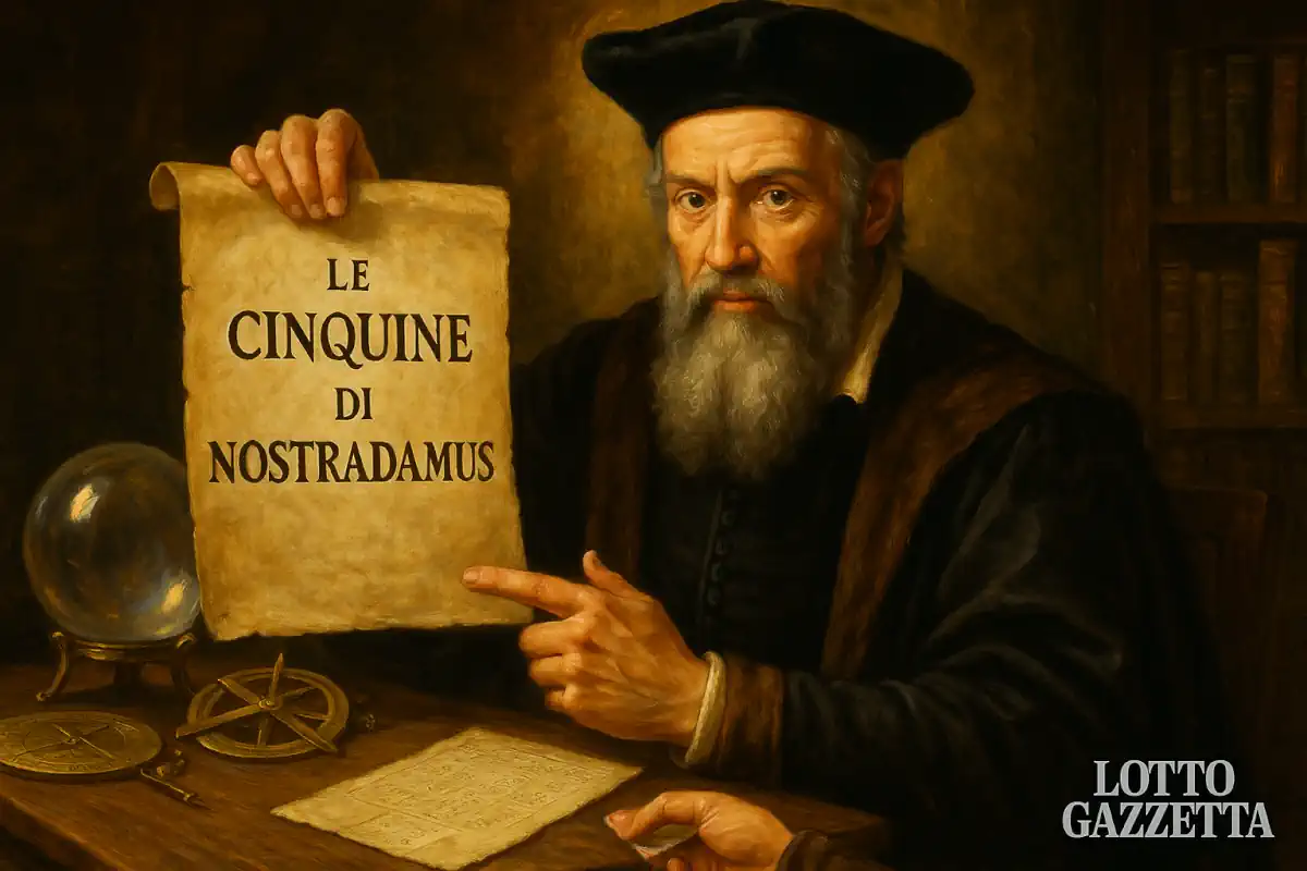 Le cinquine di NOSTRADAMUS del 21/06/2025