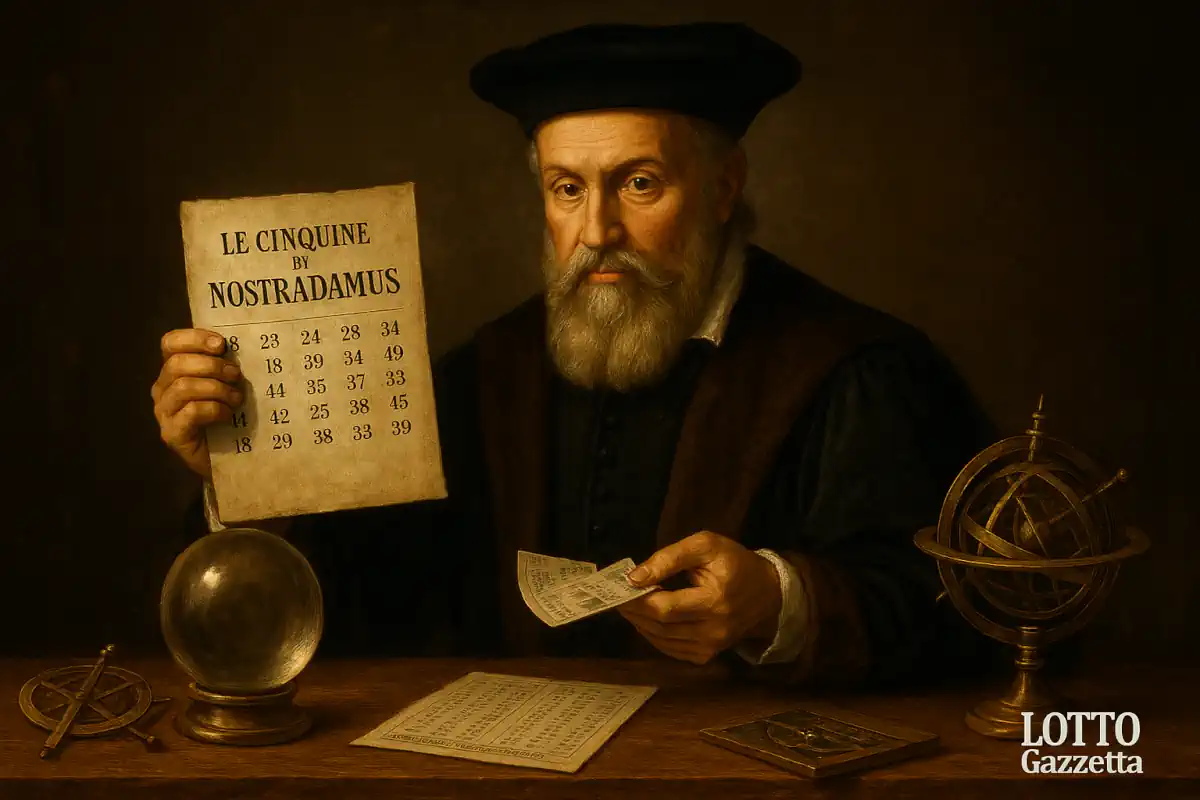 Le cinquine di NOSTRADAMUS del 26/06/2025