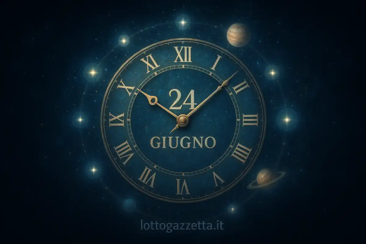 Oroscopo e Numeri del 24 Giugno 2025: La Tua Guida Stellare Oroscopo e Numeri del 24 Giugno 2025: La Tua Guida Stellare