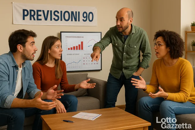 Previsioni Lotto con il 90 del 10/06/2025