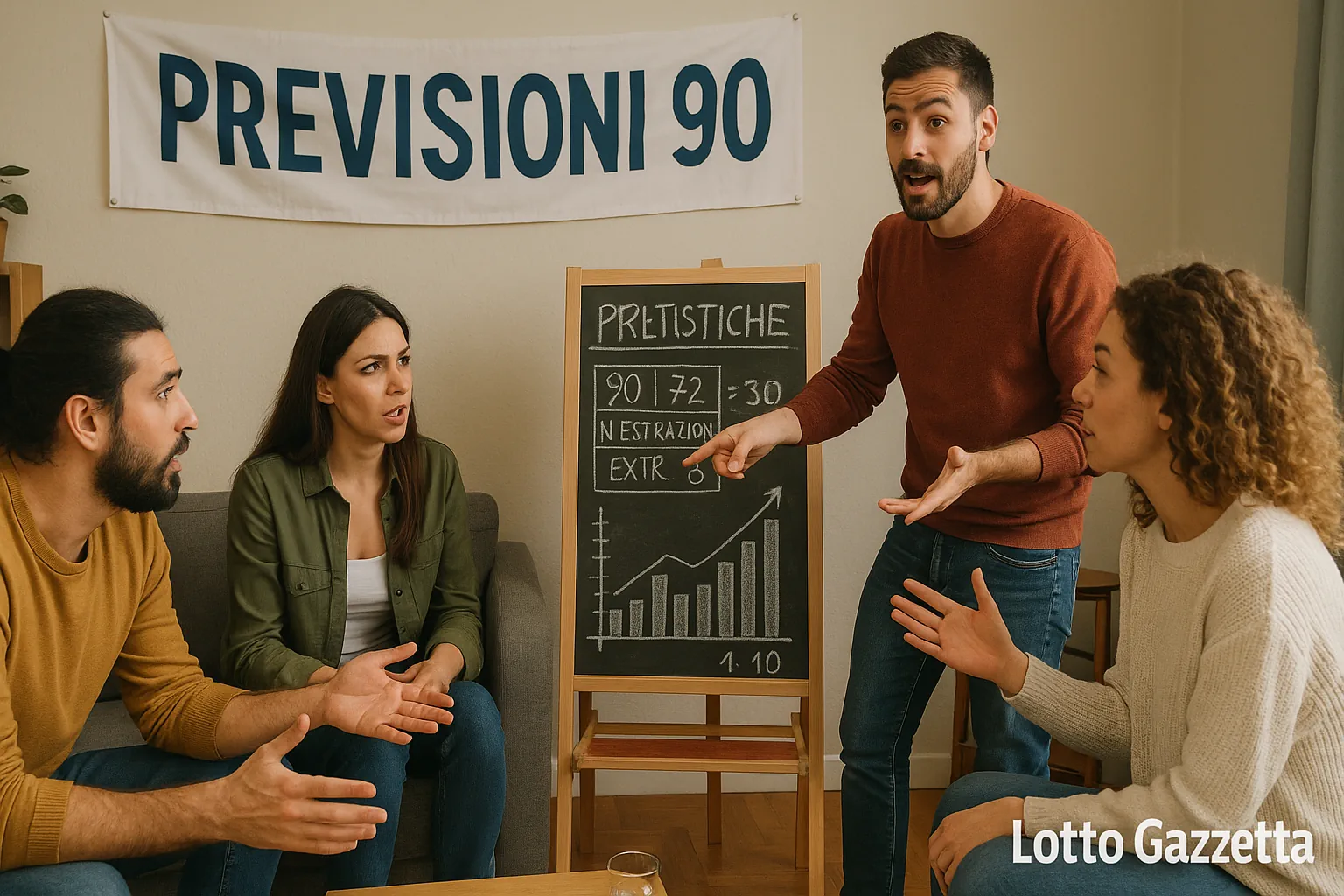 Previsioni Lotto con il 90 del 12/06/2025
