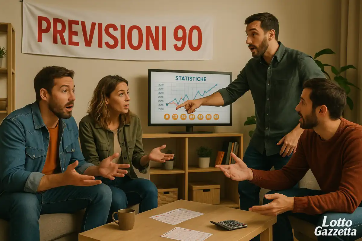 Previsioni Lotto con il 90 del 13/06/2025