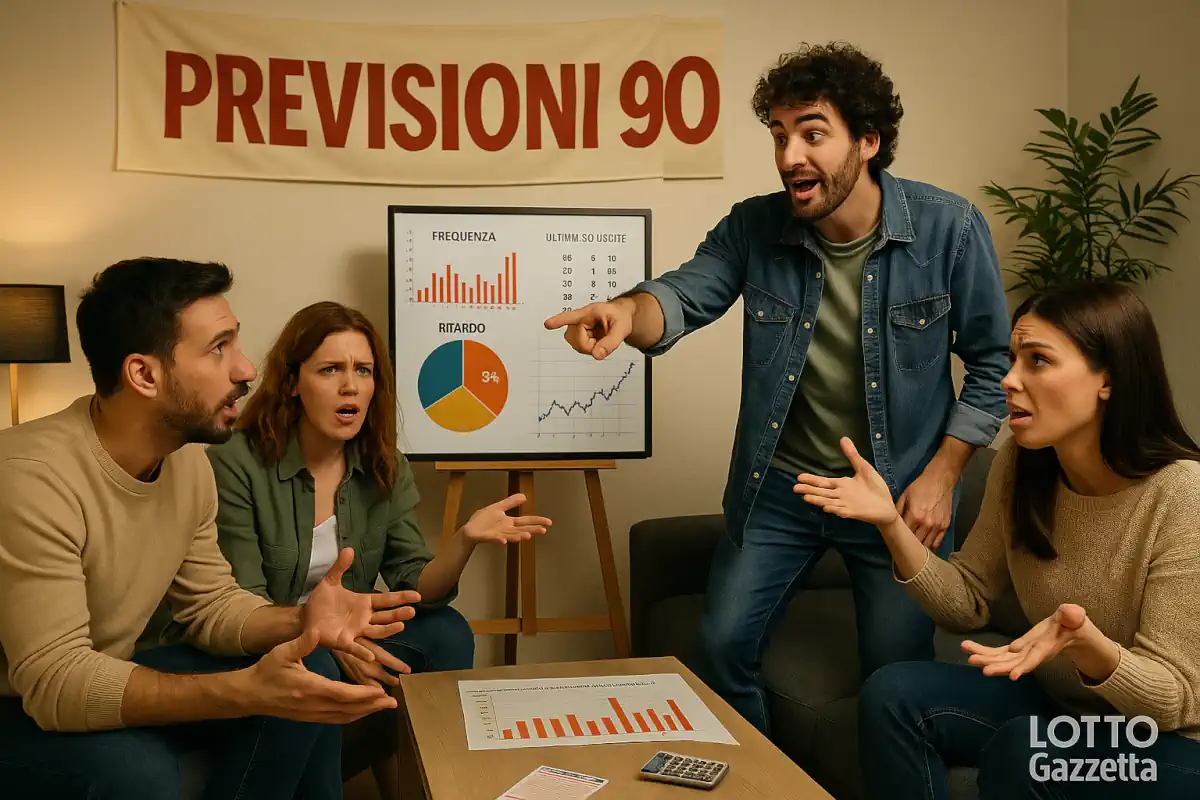 Previsioni Lotto con il 90 del 14/06/2025